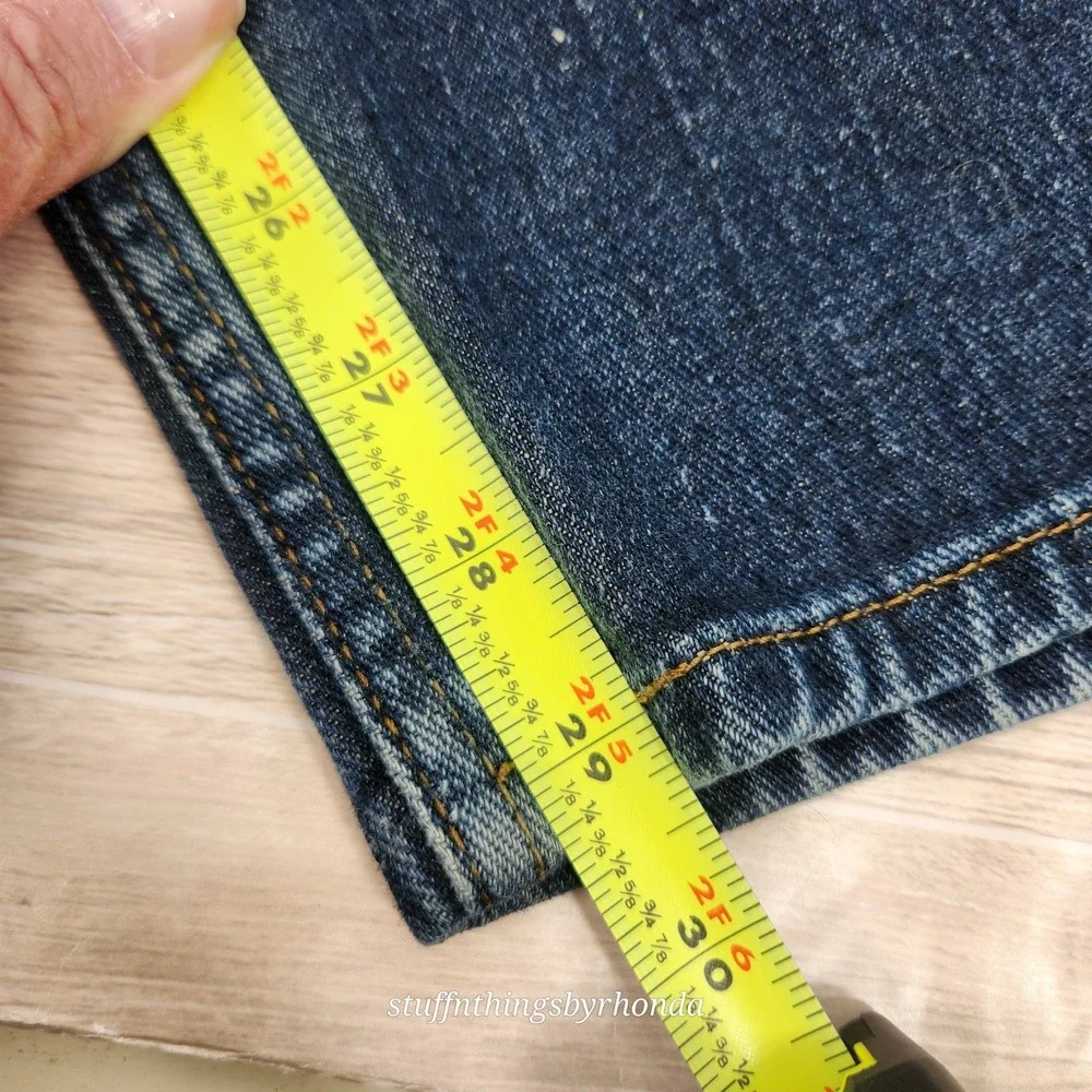Levi's‎ Signature Jeans Men's 36 x 30 Relaxed Fit Straight Leg Blue Denim Pants